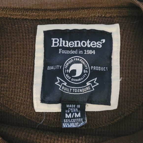 GENTLY USED, VINTAGE LOOK, LADY'S, BLUE NOTES, LONG SLEEVE SHIRT, MEDIUM!!! - Picture 2 of 3